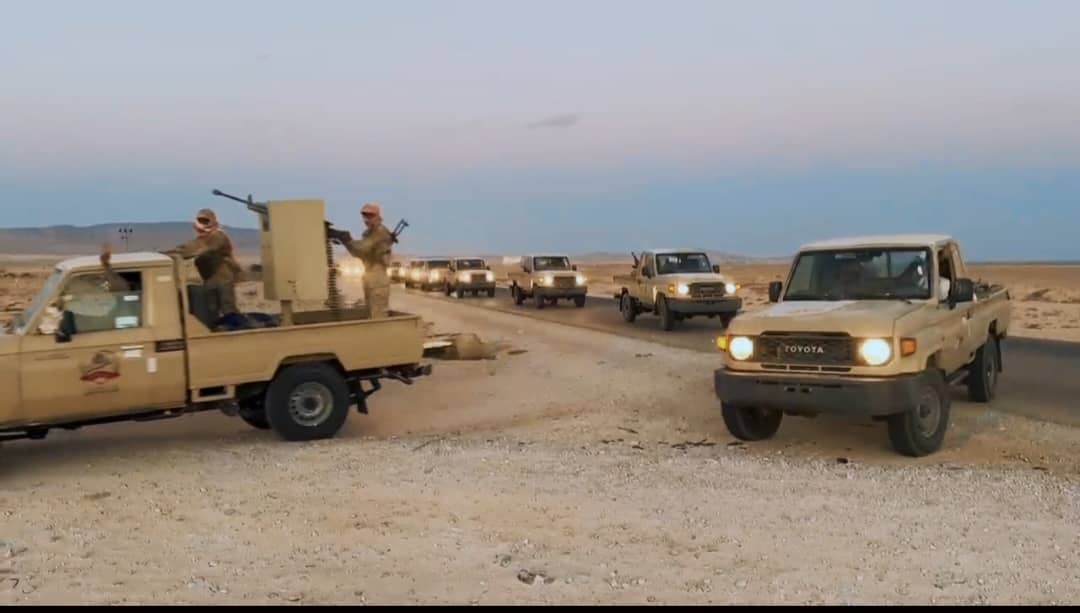 تعزيزات عسكرية جديدة لقوة درع الوطن في المهرة! 💪

استقبل القائد الشيخ عبدالله بن سديف الجدحي تعزيزات لتعزيز الأمن والاستقرار في المحافظة. قوة درع الوطن ستعمل على دعم الأجهزة الأمنية وتعزيز شعور المواطنين بالأمان. 
#درع_الوطن 
#المهرة