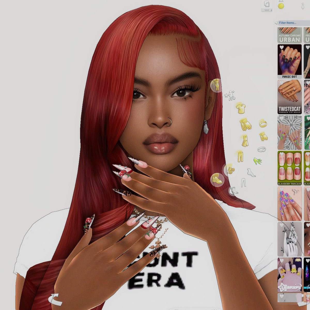 invivisible's tweet photo. new simmie! 🍒 https://t.co/k08jHlIxy7