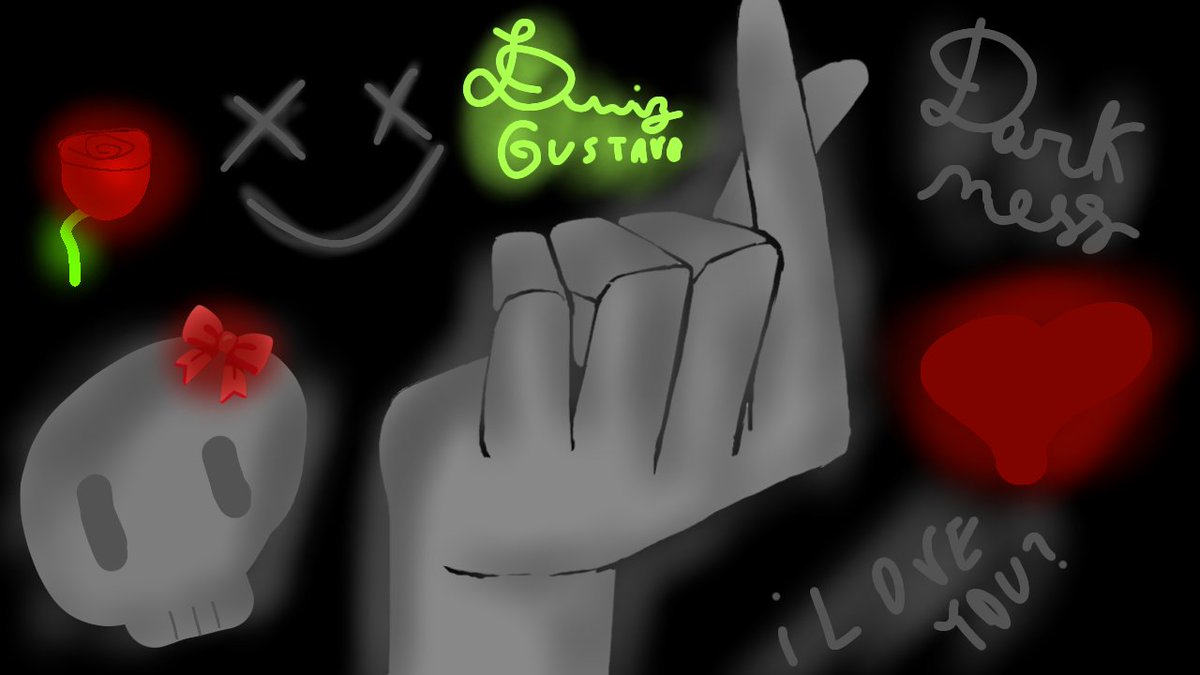 luis_comz's tweet photo. papel de parede feito pela minha irmã de 8 anos (a mão não foi ela quem desenhou) https://t.co/V8ctBkk5EH