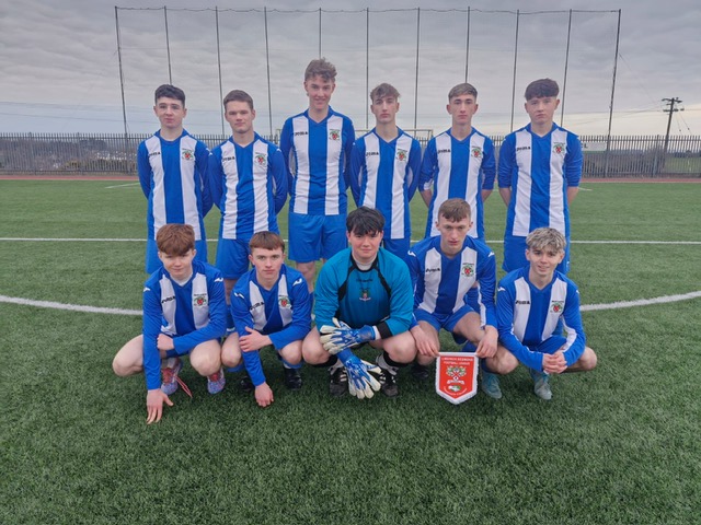 LgDesmond's tweet photo. The @LgDesmond  Youths team prior to their Munster semi-final of the FAI Youths Inter-league Trophy against Cork Youths in Mayfield on Saturday. https://t.co/oSsynv7LHi
