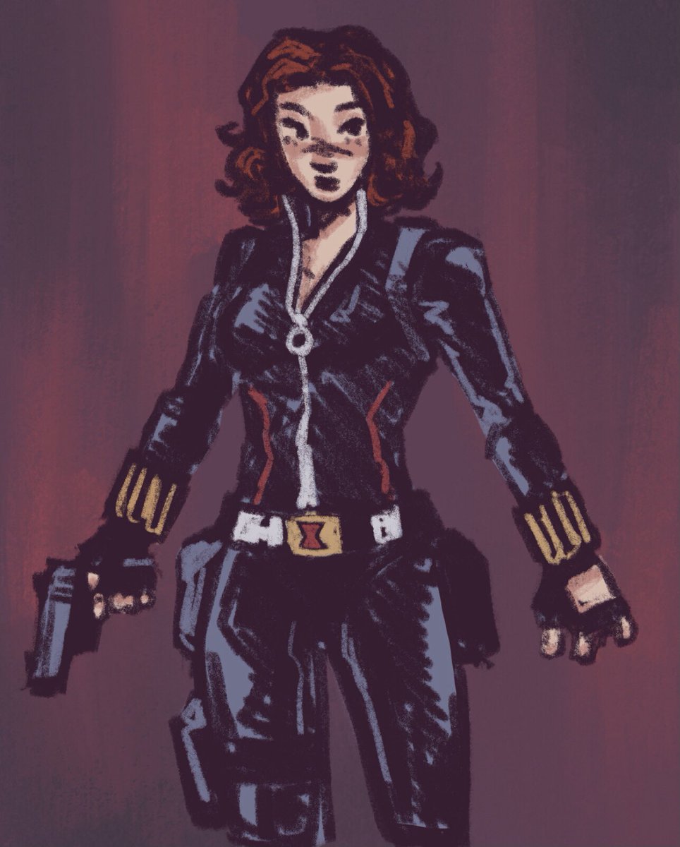 BabsCoffeecup's tweet image. Black widow