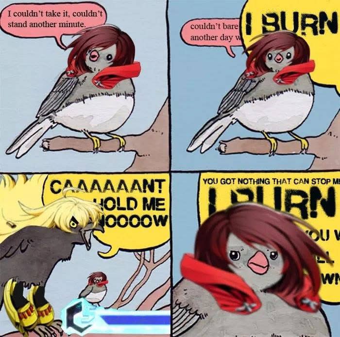 Anyone that play #BlazBlue cross tag battle will know what am talking about. #RWBY