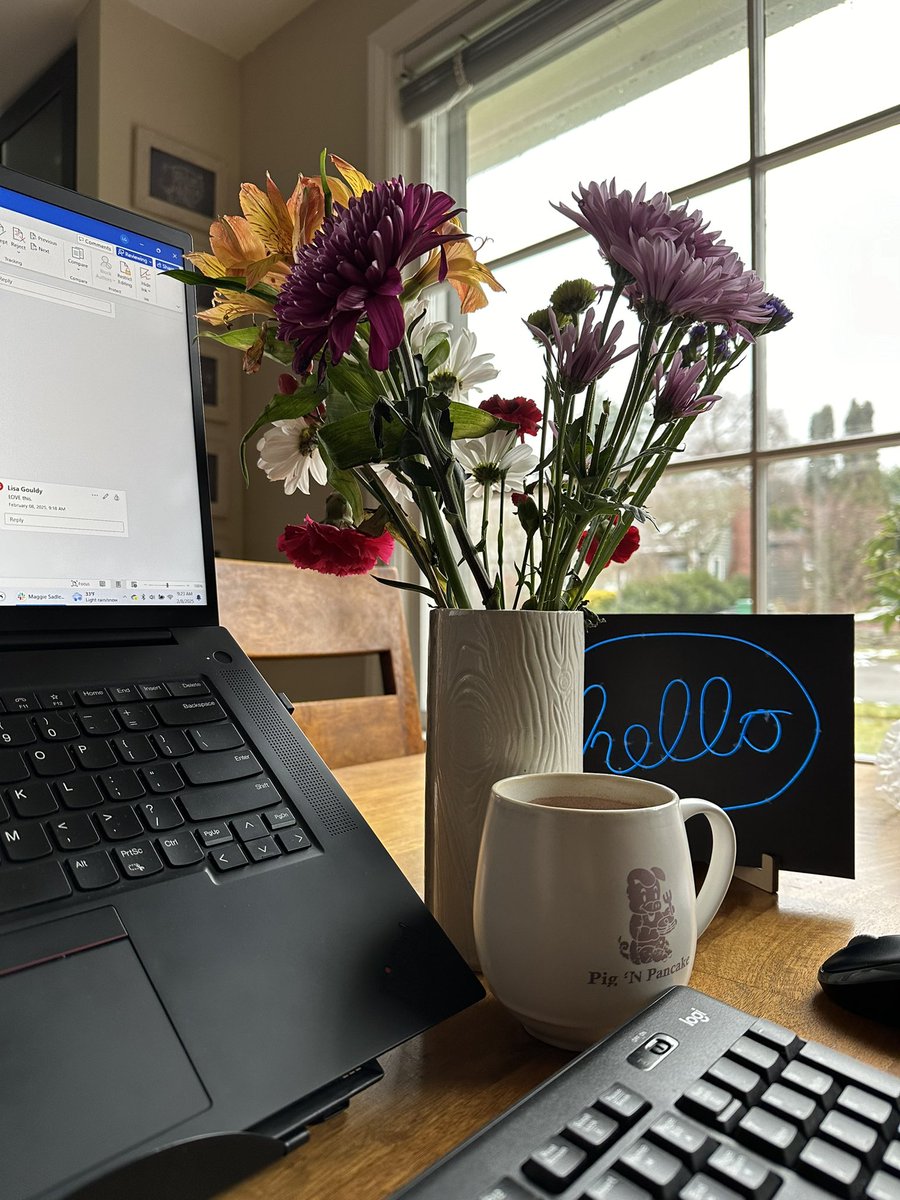 A quiet Saturday morning, with coffee and a fresh manuscript to edit, is exactly the reset I needed after the chaos of this week.