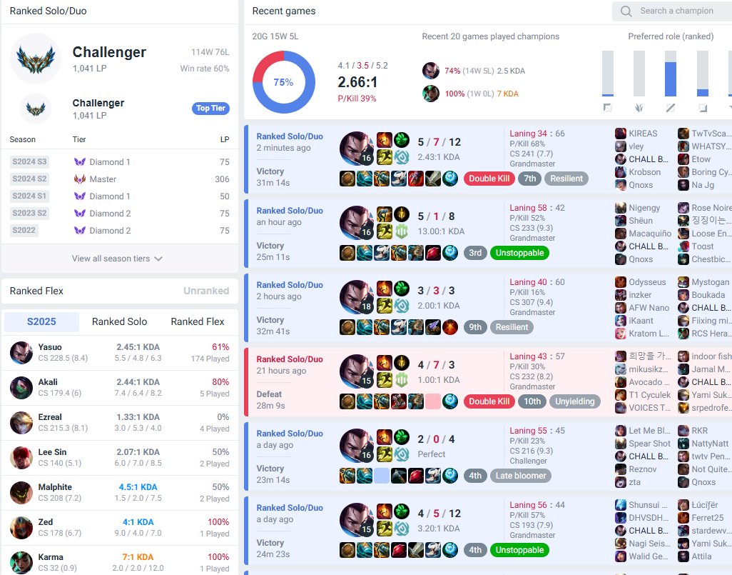 1k+ lp on euw with bruser yasuo