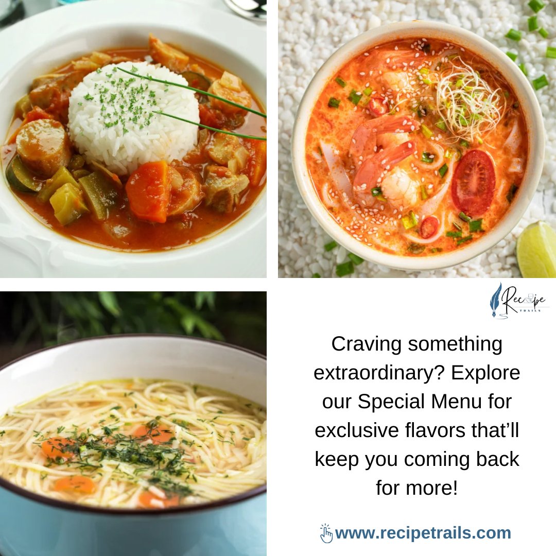 RecipeTrails's tweet photo. Dive into a world of flavors?
Join us on a delicious journey exploring diverse global flavors and easy-to-follow
recipes. Hit follow and be part of our foodie community!

🌟🌍Happy Cooking🍽

#RecipeTrails #FoodieJourney #GlobalRecipes https://t.co/6KGQI6vjjR