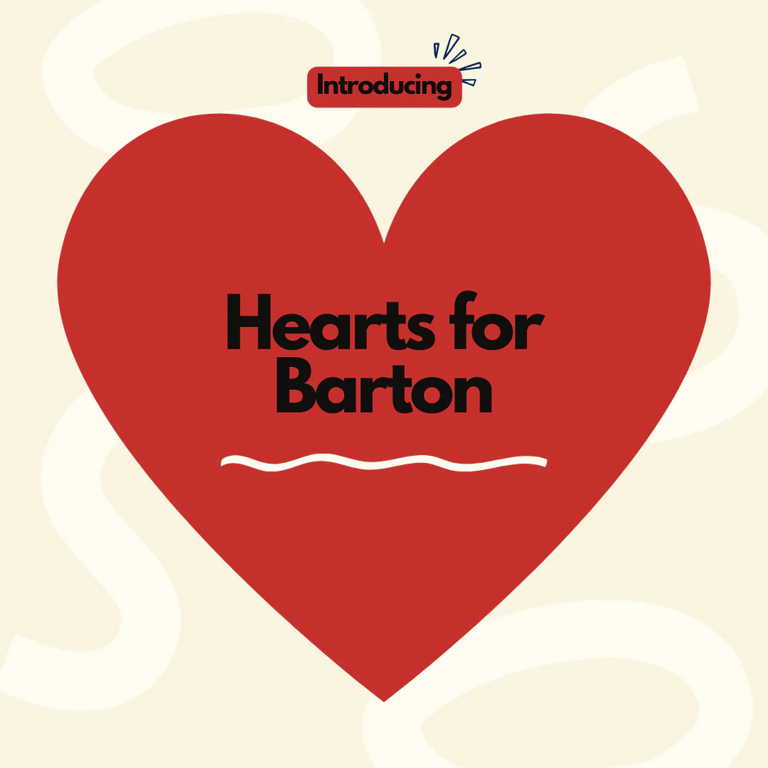 Love is in the air, and on the windows of local businesses ❤️

From now until February 14, visit your go-to spots, purchase up a paper heart, and add it to their window. Each heart helps support what makes <a href="/Barton_Village/">Barton Village BIA</a>  so special! #HeartsForBarton