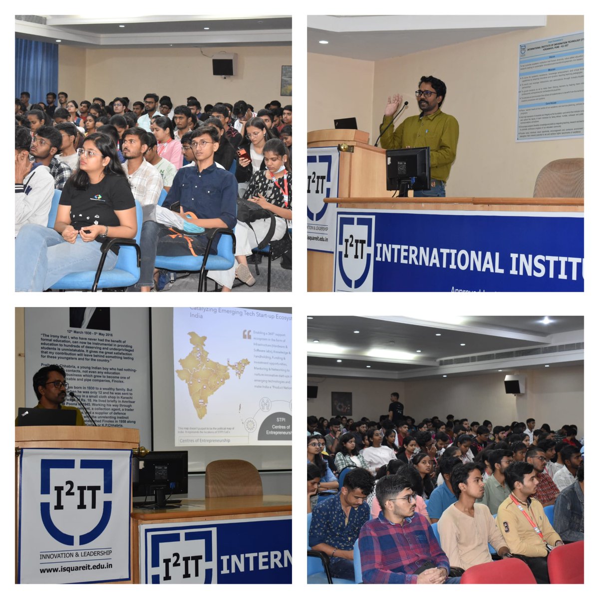 STPIPune's tweet image. STPI-Pune conducted an awareness session on "DD Robocon India 2025" at @ISQUAREIT_PUNE to encourage and inspire students to participate in this prestigious robotics competition.
#Robot #roboticsconference
@stpiindia @arvindtw