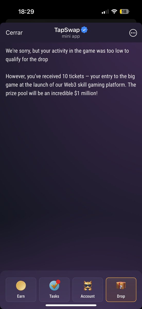 RuffixR's tweet photo. @tapswapai Wait a sec. I was in mythic League, completed all buildings in the city and it was not enough? Wtf this is shit https://t.co/Z5Gl6eI9vB
