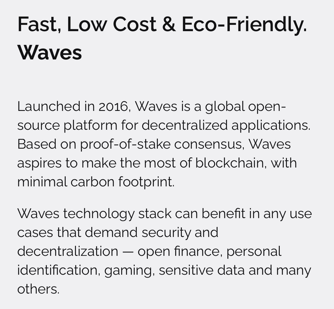 Mr_memsy's tweet photo. Got some folks in my dm asking about @wavesprotocol 

So i decided to do a lil post instead of going through the hassle of explaining individually.

Since its inception in 2016, Waves has redefined blockchain with its emphasis on speed, cost-efficiency, and sustainability.

Here's the scoop:

- Fast & Affordable: Transactions are swift and wallet-friendly, democratizing blockchain use.

- Eco-Conscious: Utilizing proof-of-stake, Waves minimizes its carbon footprint.

- Wide-Ranging Applications: From finance to gaming, Waves is versatile.

- Open Source: It's a platform built by the community, for the community.

The Utility Token: $WAVES

- $WAVES is the lifeblood of the Waves ecosystem, used for transaction fees, staking for rewards, and even creating new tokens on the platform. It's like the electricity that powers the Waves network, making everything run smoothly and securely.