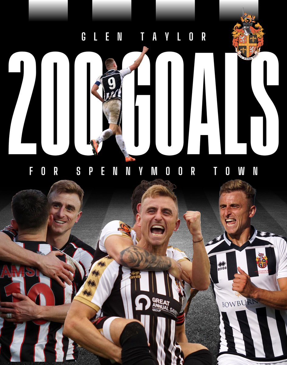 🤩 Another milestone for our legendary front man.

#Moors | <a href="/GlenTaylor23/">Glen Taylor</a> | 🐐