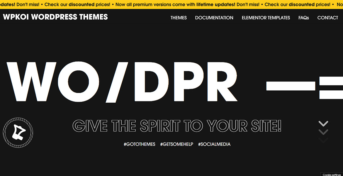 cssnectar's tweet image. New #WebDesign Inspiration -WPKoi WordPress Themes cssnectar.com/css-gallery-in…