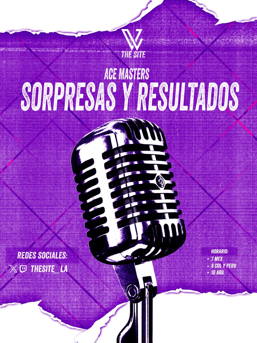 🎙️ THE SITE V2 - CAP 2🎙️
🔥 Esta semana en ACE MASTERS analizamos SORPRESAS Y RESULTADOS del competitivo. 

¿Qué equipos están dando la sorpresa? 
¿Quiénes han decepcionado? 

📢Vamos a debatir sobre lo mejor y lo peor de la jornada.