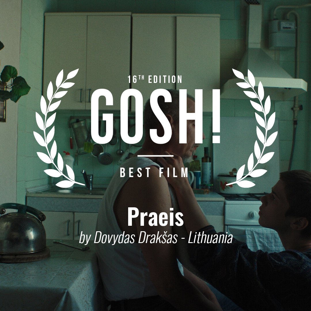GOSH! Film Festival (@goshfestival) on Twitter photo 🏆 Best Film🏆 WINNER
Praeis by Dovydas Drakšas / Lithuania / 26:59
" NO MATTER WHO YOU ARE, WHO YOU KNOW,
WHERE YOU COME FROM, FAMOUS OR NOT,
MAN, WOMAN OR BOTH.
WE JUST WANT YOUR DAMN GOOD FILM."
Thanks to @CinemaDesPotes & <a href="/ecolemultimedia/">L'École Multimédia</a>, our media partners! 🏆 Best Film🏆 WINNER
Praeis by Dovydas Drakšas / Lithuania / 26:59
" NO MATTER WHO YOU ARE, WHO YOU KNOW,
WHERE YOU COME FROM, FAMOUS OR NOT,
MAN, WOMAN OR BOTH.
WE JUST WANT YOUR DAMN GOOD FILM."
Thanks to @CinemaDesPotes & <a href="/ecolemultimedia/">L'École Multimédia</a>, our media partners!