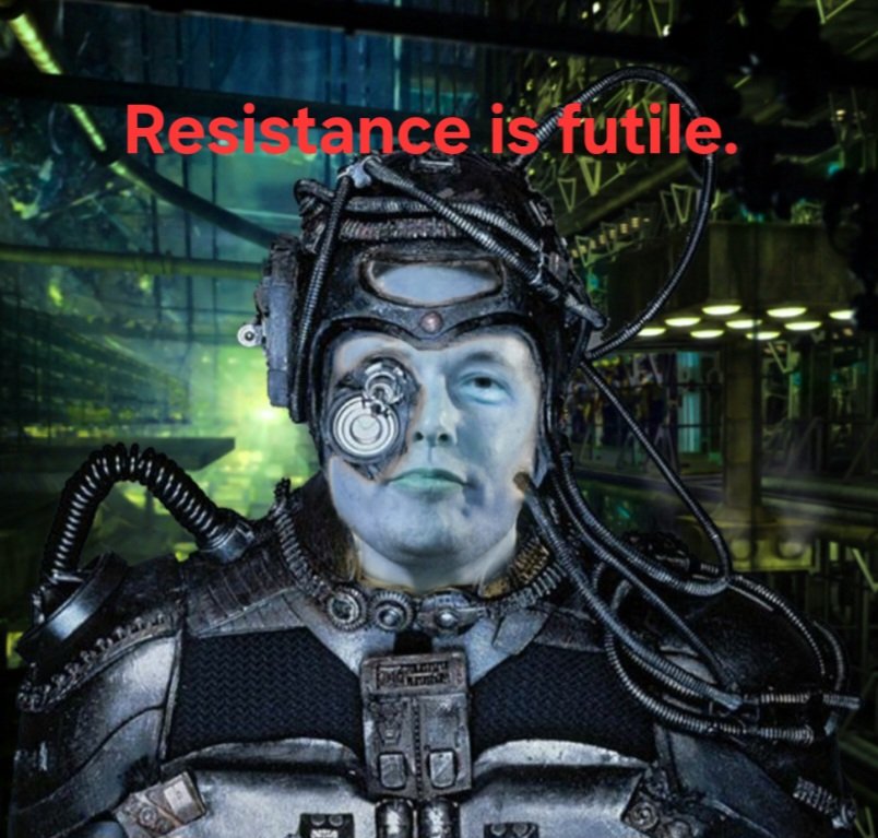 ShelltonLaBron's tweet photo. We need volunteers to go to Mars. Otherwise... 
#elonmusk #borg #sticktoscience #FreedomOfSpeech https://t.co/PHXMHN4Wob