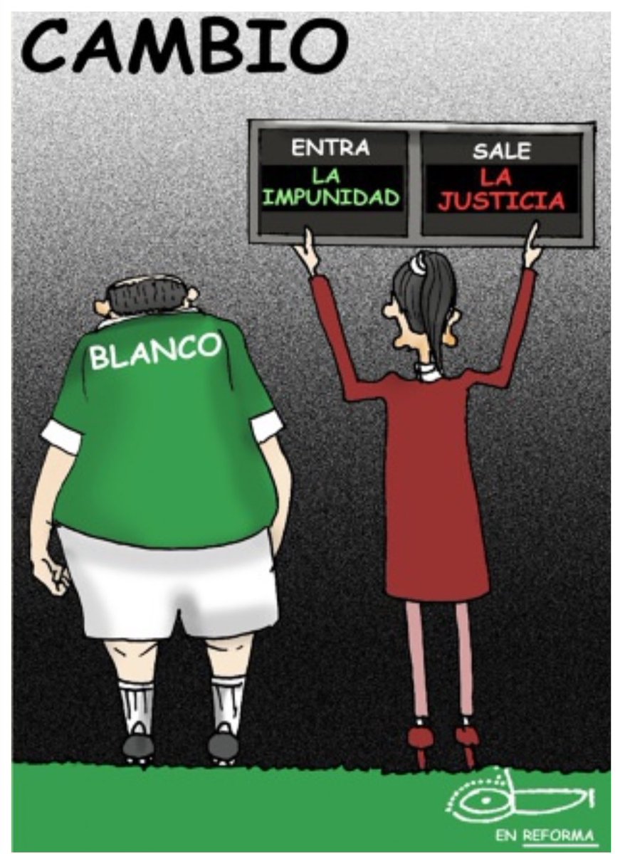 JLozanoA's tweet photo. ⚠️ La democratización de la justicia. Buenísimo cartón de @obititlan en @Reforma 

#CuauhtémocBlanco https://t.co/kbOKMpQZDz