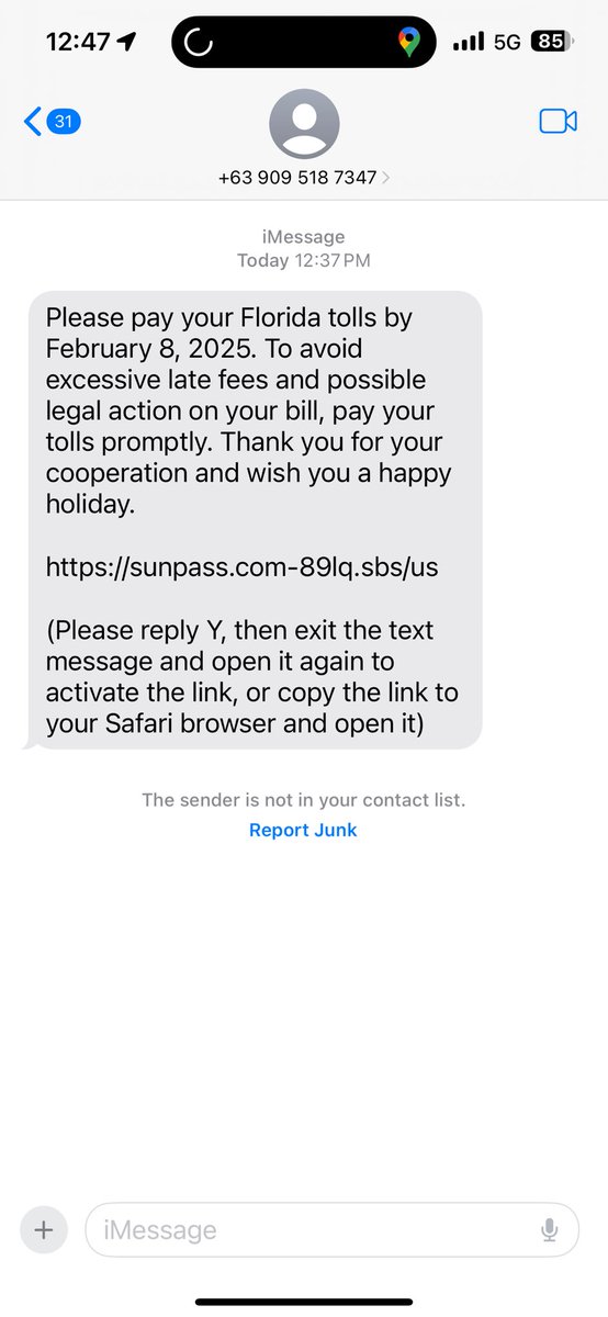 JORGELOAIZAF's tweet photo. @SunPass_FDOT Like this? https://t.co/kXo127a17u