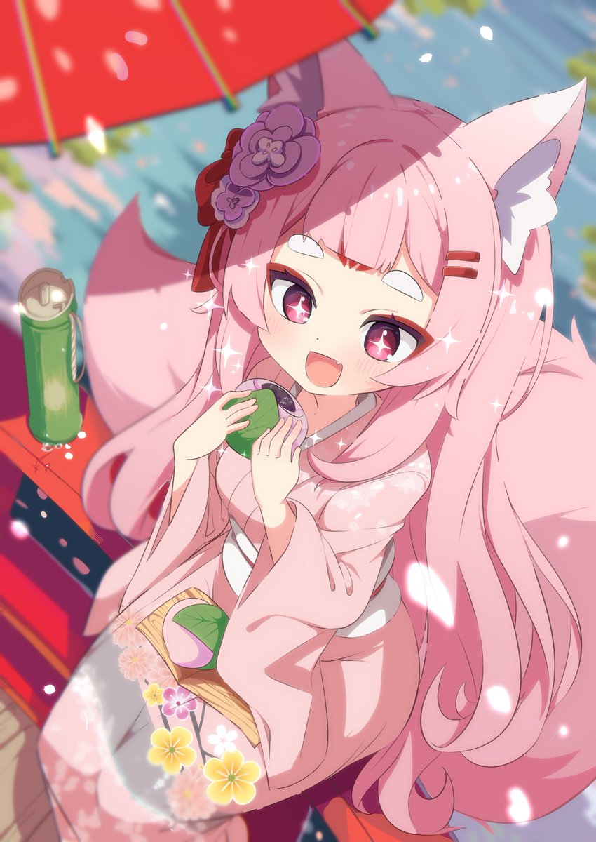 スケブ納品完了！ありがとうございました～！
おいしい桜餅