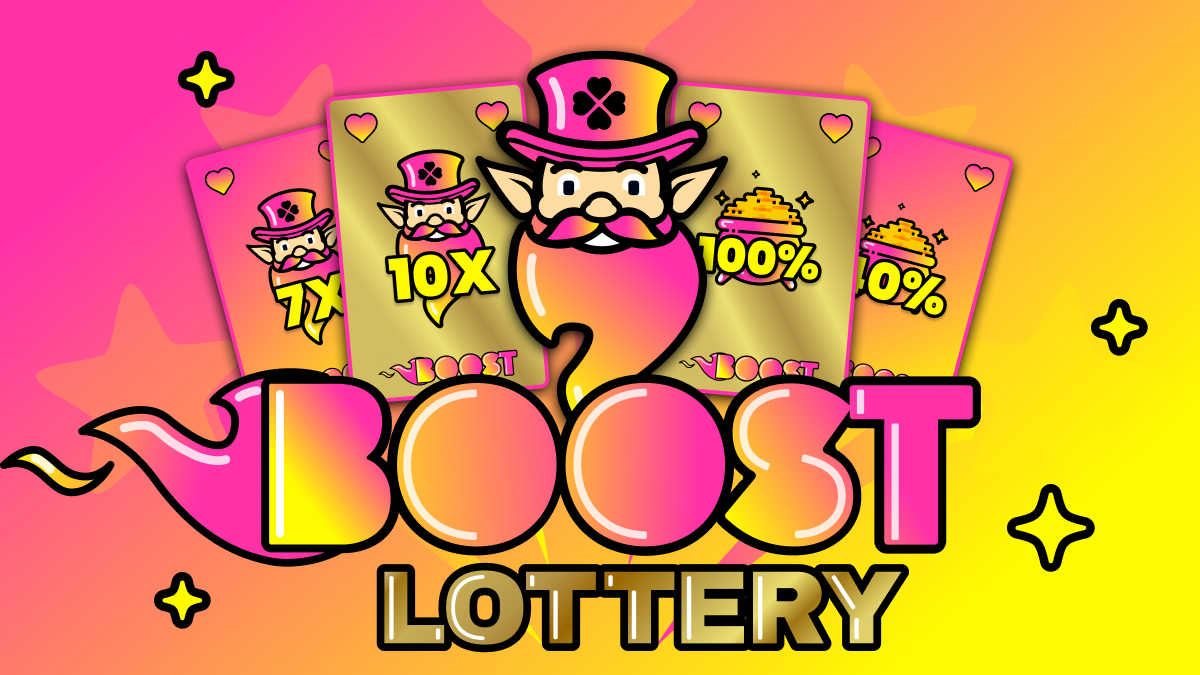 BOOST Lottery tweet media
