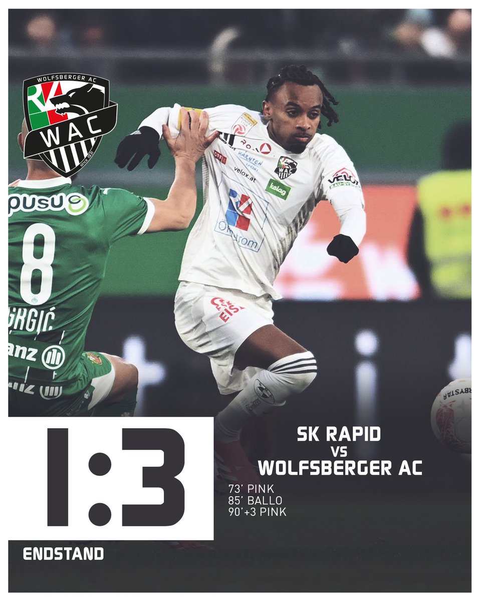 WolfsbergerAC's tweet image. YEEEEES! 💯 3 Punkte im Gepäck!!!!!