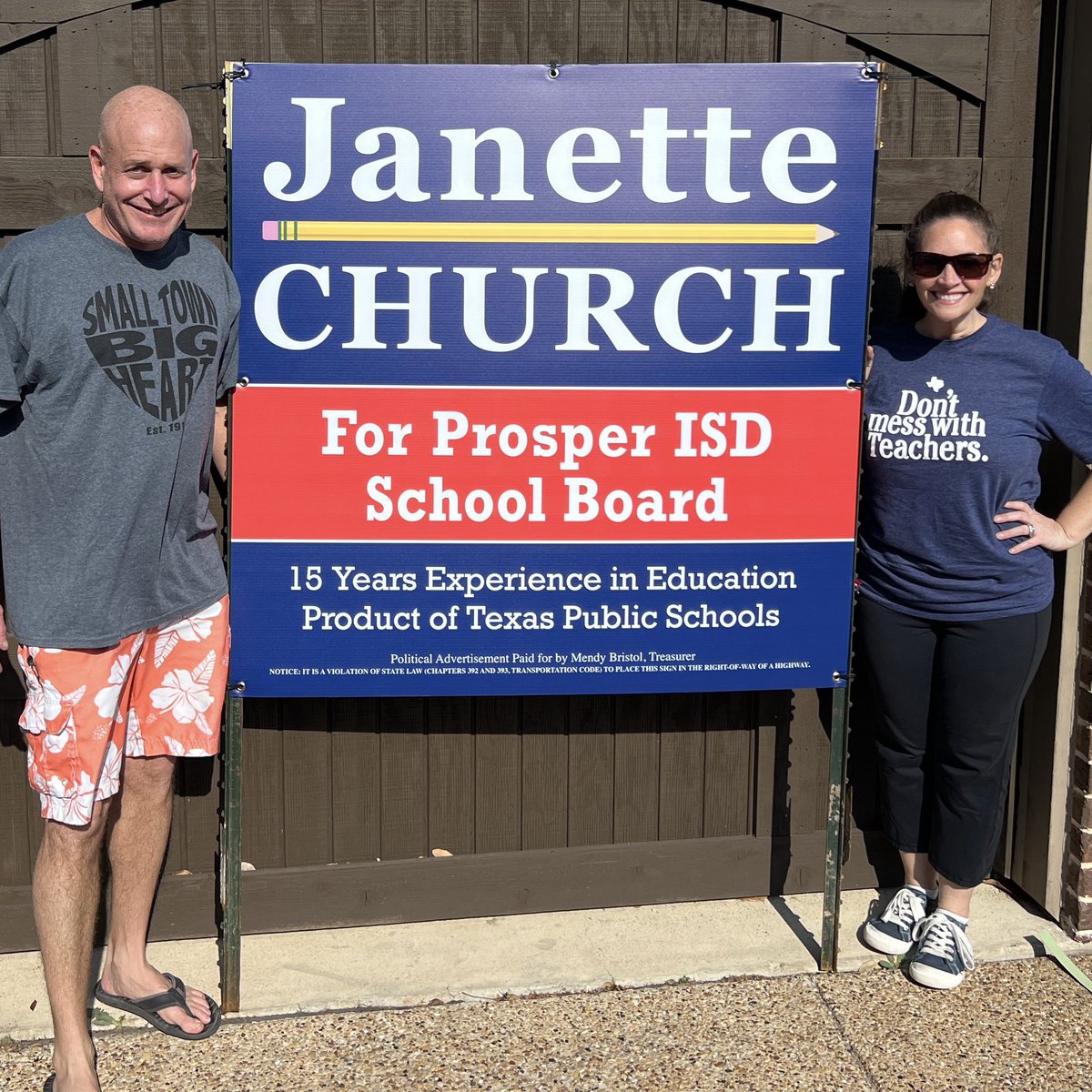Janette Church (@church4pisd) on Twitter photo It definitely hits a little different when students show up on a Saturday morning to put up signs for <a href="/ProsperISD/">Prosper ISD</a> school board. Love these boys and their parents so dang much! 🫶 It definitely hits a little different when students show up on a Saturday morning to put up signs for <a href="/ProsperISD/">Prosper ISD</a> school board. Love these boys and their parents so dang much! 🫶