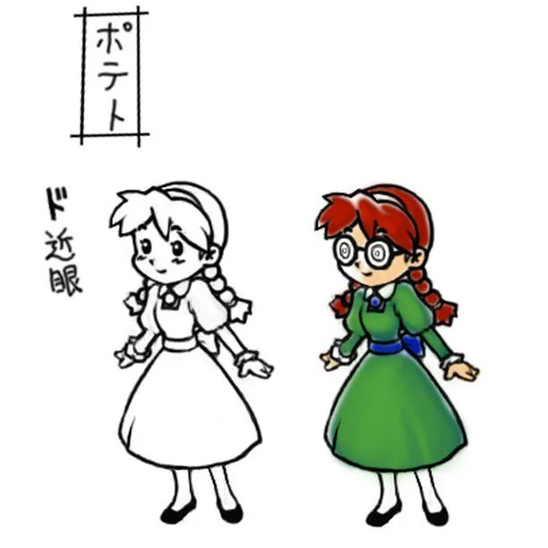 0bscureOTD's tweet image. Today's obscure character is Potato from Mario Power Tennis!

Potato was a scrapped character for the game created by Fumihide Aoki. She is described as a rich country girl with a laid back and clumsy personality! She would have had equal strength to Donkey Kong or Wario.