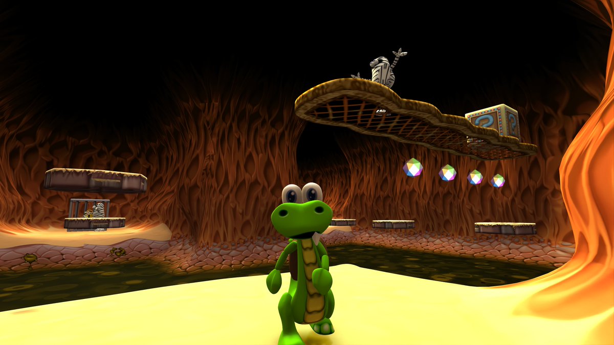 Don't mind Croc; he's just taking the time to admire how cute you are!

Don’t forget to add Croc Legend of the Gobbos to your wishlist only on <a href="/GOGcom/">GOG.COM</a> 💚

👉 Wishlist now: bit.ly/3Z4aTpj

#ScreenshotSaturday #CrocLegendofTheGobbos