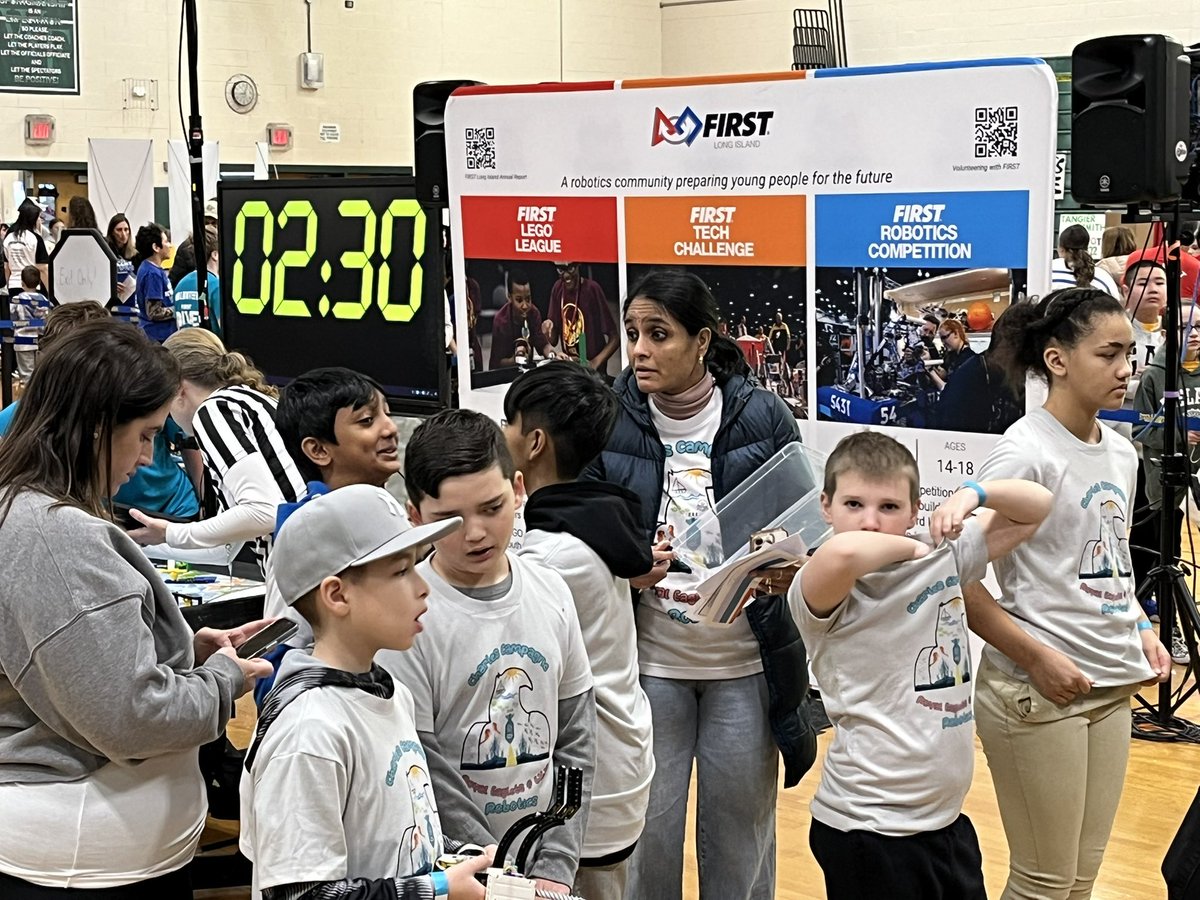 Mrs. Vidya CCS STEM (@ccs_stem) on Twitter photo Charles Campagne Royal Eaglets Robotics team had a wonderful time at the FLL Qualifiers today. We learned a lot of values along with having fun. Congratulations to all the teams that participated. Thank you Mr. Posch and the parents for supporting our teams ❤️<a href="/TierneyBethpage/">Julianne Inghilterra</a> Charles Campagne Royal Eaglets Robotics team had a wonderful time at the FLL Qualifiers today. We learned a lot of values along with having fun. Congratulations to all the teams that participated. Thank you Mr. Posch and the parents for supporting our teams ❤️<a href="/TierneyBethpage/">Julianne Inghilterra</a>