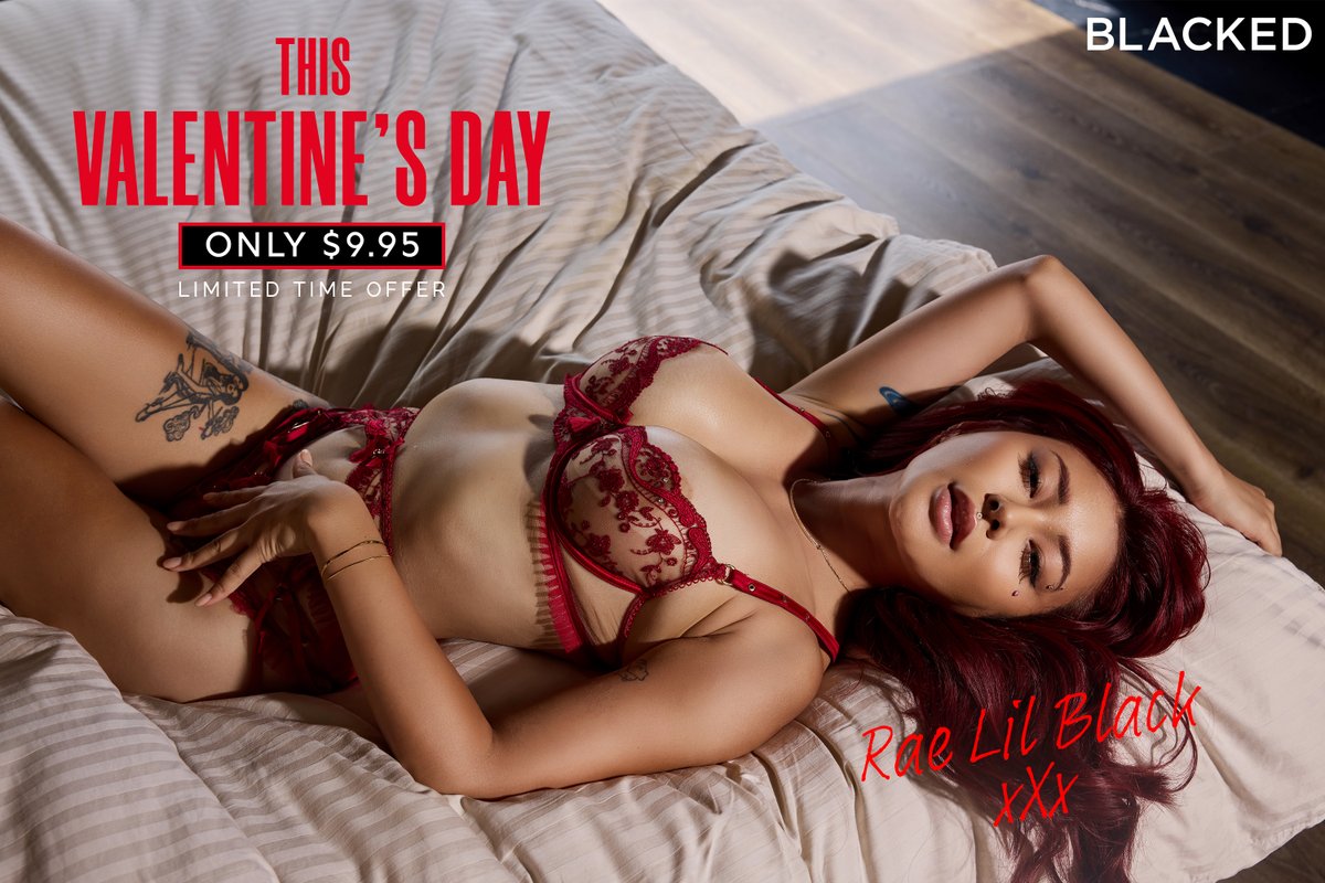 blacked_com's tweet photo. This Valentine’s Day, skip the flowers—treat yourself to BLACKED for just $9.95 🌹💘 Limited time only. https://t.co/OHnS0FTJQg 

@Raelilblack https://t.co/N4NzLK6HDl