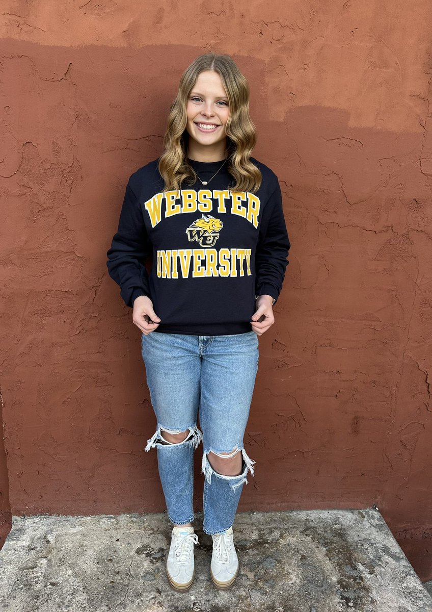 So excited to announce my commitment to Webster University to continue my academic and athletic career! Go Gorloks!!! 
<a href="/GorloksSoftball/">Webster Softball</a> <a href="/CrushersElite/">Crushers Elite Fastpitch Softball</a>