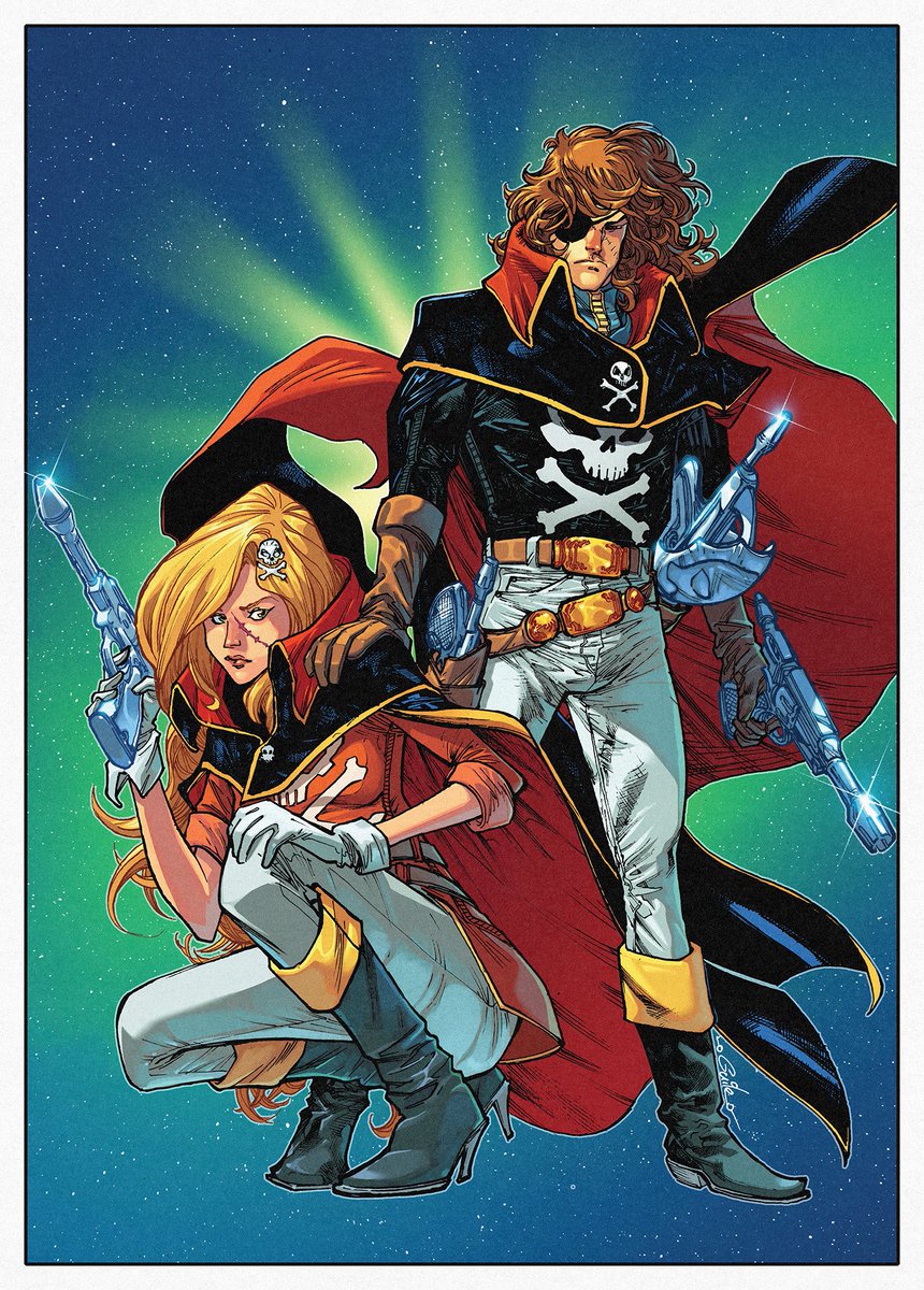 Emeraldas and Harlock!!!
<a href="/michaelRBwoods/">Michael Woods</a> cosmic colors!!!