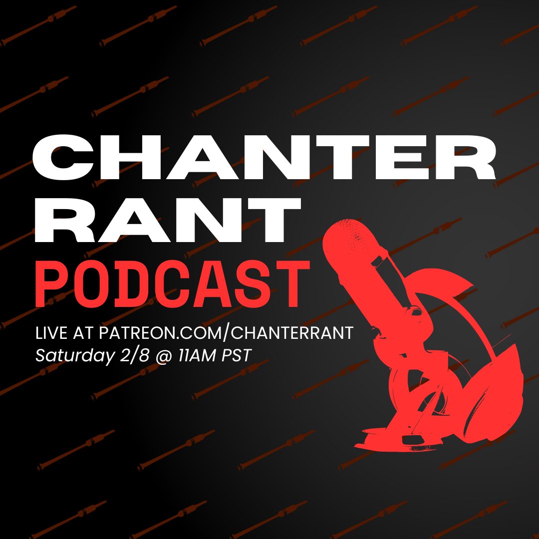 OH WE LIVE TODAY KIDS. Join in on the mayhem at patreon.com/chanterrant. 😈