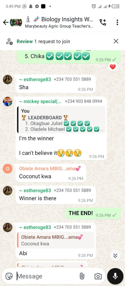 QueenSchola's tweet image. Excerpt from the January, 2025 edition of our monthly biology quiz and giveaway.

Learning is fun 📚
Biology is amazing 🙂🔬🦠🦟🧬

This months edition comes up on Friday, 28th February, 2025.
#biologist #quiz #januaryedition #giveaway #scholarsbiologylab #underthemicroscope