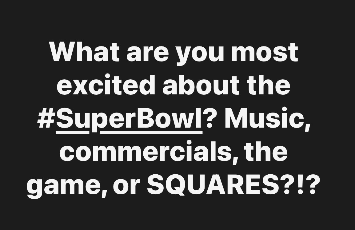 For me… it’s definitely da squarez! 🤑