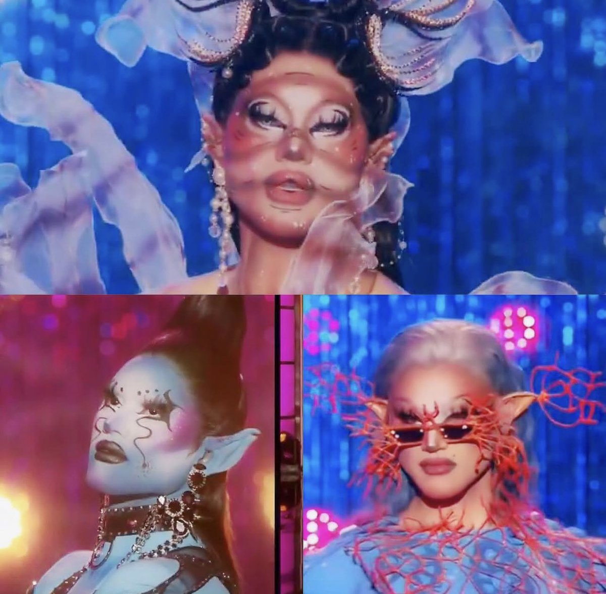 We do get time between looks to change makeup but girl this is crazzzyyyyyyyy!!!!! 🙌🏾