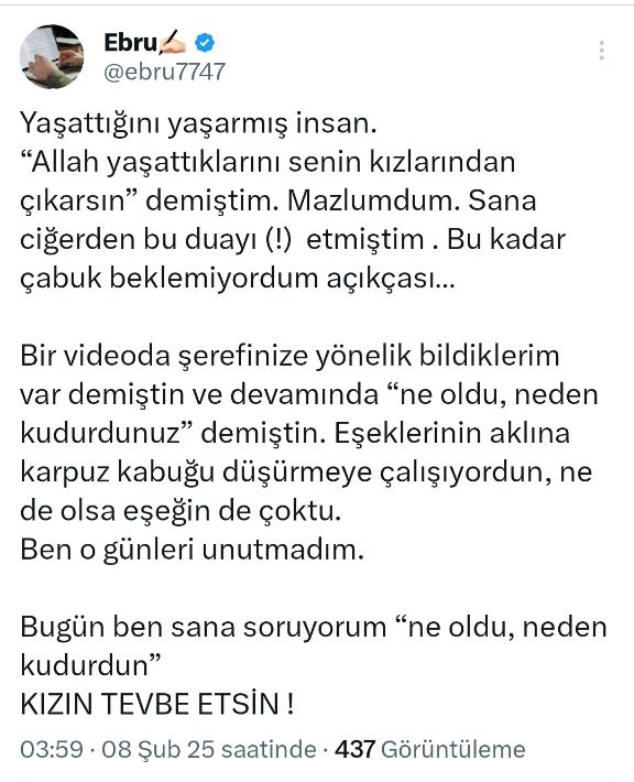 marijinalx's tweet photo. Birlikte iş tuttuğun adamlar (!) peçeli bir kadının yüzü açık konuşmasını yayınladılar, sustun. Şimdi bir de elinde delil olmadan namus iftirası atmaya kalkıyorsun. Lanet olsun senin gibi kadına!
+ https://t.co/YxMo8iqKFl