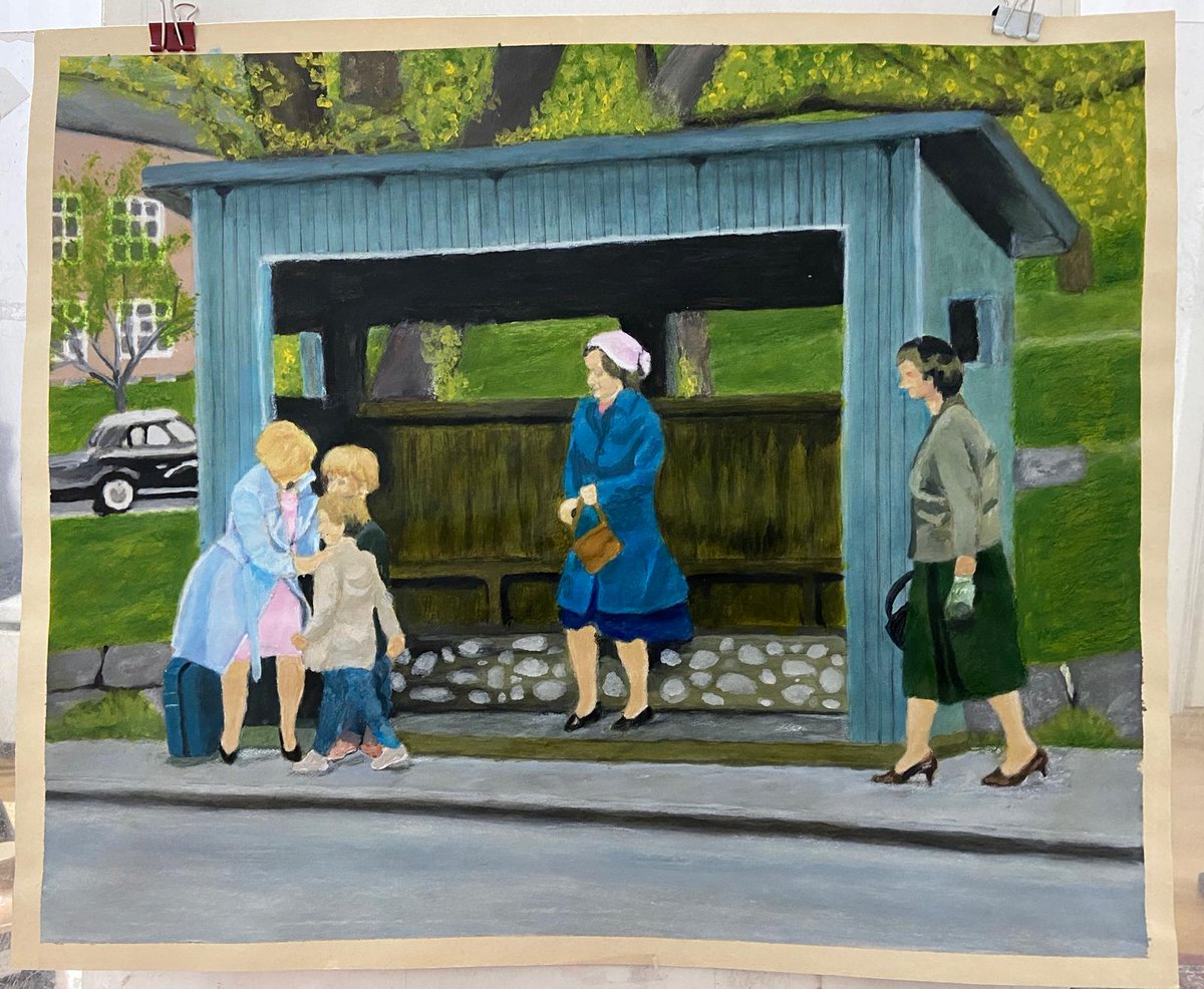 toXwKvKsJwYsAy2's tweet image. 🌟 Varje linje och färg i denna målning är en del av mig. Timmar av arbete och passion. Detta är det bästa jag kan ge just nu. 🎨💫 #Konst #Kreativitet