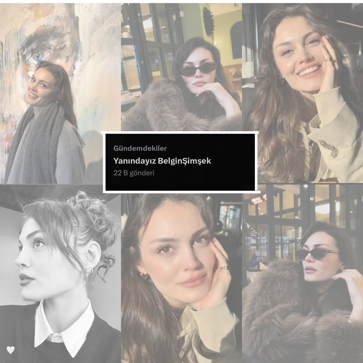 "Yanındayız BelginŞimşek "tagı 22 Bin gönderi ile gündemde ✨️
Sevenlerin olarak senin hep yanındayız Belgin,seni çok seviyoruz ve seninle gurur duyuyoruz. Güzel kalpli Belginimiz iyi ki sen🤍🌸🦋

#BelginŞimşek <a href="/SimsekkBelgin/">Belgin Şimşek</a>