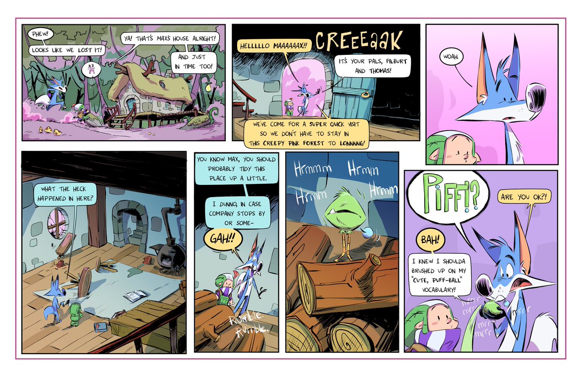 D__Gee's tweet photo. Forest Folk #435

Read the entire series for free @ https://t.co/14LezmId9E buy the books @ https://t.co/QUonCdVsci 😊 

#forestfolkcomic #comicstrips #saturdaycomics https://t.co/G0bwyRtoBv