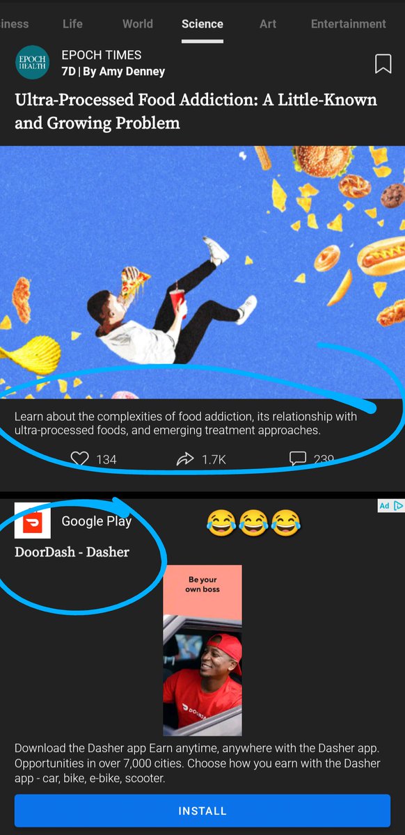 Doordash knows the audience 😂😂😂