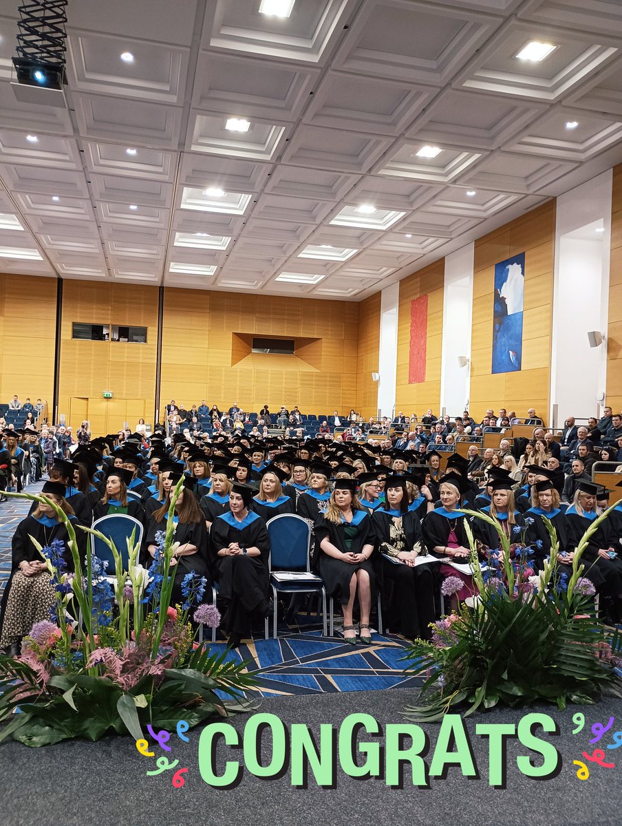 Dr Dee McGillicuddy (@deemcgillicuddy) on Twitter photo Wonderful to witness almost 900 SNAs graduate from our inclusive school support diploma <a href="/ucddublin/">University College Dublin</a>🙌
It amazes me how these students juggle work & life while studying to do better for all children in our schools.
Tréise libh🎉
<a href="/SchoolofEdUCD/">UCD School of Education</a> <a href="/ucdsnmhs/">UCD School of Nursing, Midwifery & Health Systems</a> <a href="/ncseirl/">NCSE</a> <a href="/Education_Ire/">Department of Education and Youth</a> Wonderful to witness almost 900 SNAs graduate from our inclusive school support diploma <a href="/ucddublin/">University College Dublin</a>🙌
It amazes me how these students juggle work & life while studying to do better for all children in our schools.
Tréise libh🎉
<a href="/SchoolofEdUCD/">UCD School of Education</a> <a href="/ucdsnmhs/">UCD School of Nursing, Midwifery & Health Systems</a> <a href="/ncseirl/">NCSE</a> <a href="/Education_Ire/">Department of Education and Youth</a>