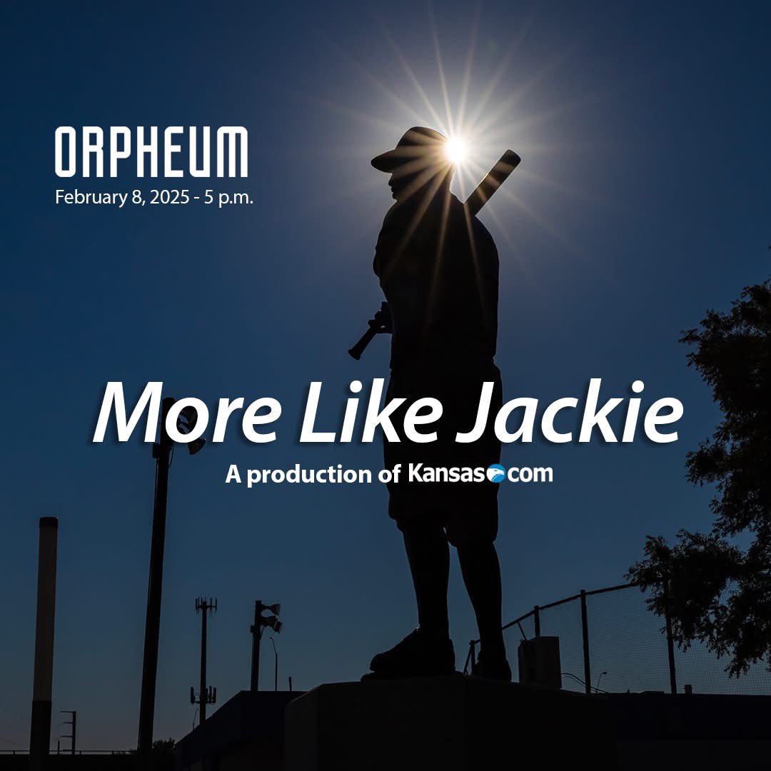 THIS EVENING ⚾ It’s an honor to host League 42 and the theatrical debut of the Kansas.com film, “More Like Jackie”.

🚪 Doors at 4pm
📽️ Movie at 5pm
🎟 $10 at the door

🍿 Wear League 42 swag and get free popcorn at concessions.

Details ⫸ bit.ly/MoreLikeJackie…