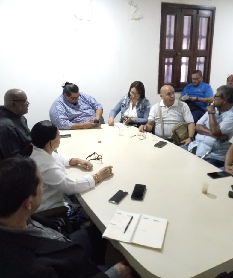 <a href="/ADVenezuelaa/">Acción Democrática</a> #7Feb Reunión de trabajo con las organizaciones políticas que integran la Alianza Caracas afinando estrategias con miras a las parlamentarias del #27Abr