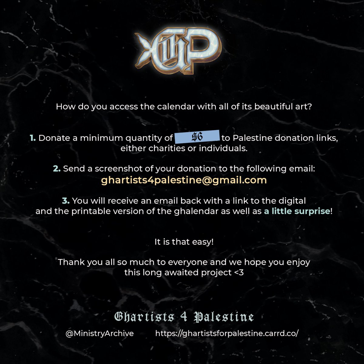 Ghartists4Palestine 🍉 tweet media