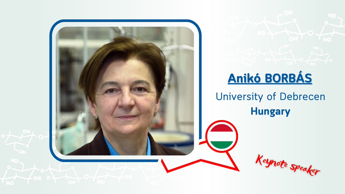 eurocarb22's tweet photo. 📢 We are delighted to announce that Anikó BORBÁS will be a Keynote Speaker at @Eurocarb22! 🔬
🧪 Discover her cutting-edge research in carbohydrate chemistry:
https://t.co/7R6cSG3M9r
❕Secure your spot now!
https://t.co/JmbiAyVZZr
#CarbohydrateScience #Eurocarb22 https://t.co/57CKcSQbSo