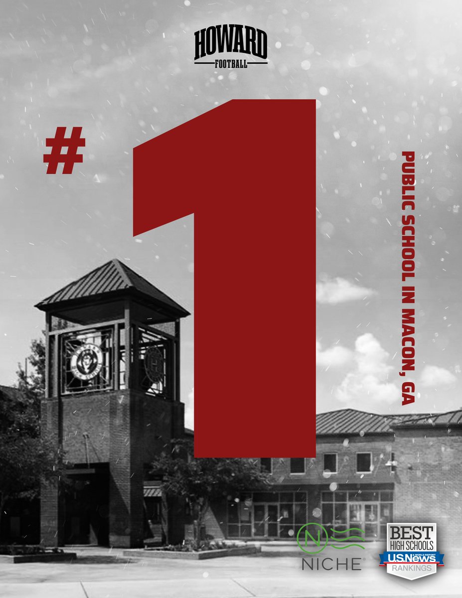 Howard High School Ranks as the #1 Public School in Macon, GA according to Niche and U.S News. 

📍6400 Forsyth Rd. 
𝘼𝙡𝙡 𝘿𝙞𝙨𝙘𝙞𝙥𝙡𝙞𝙣𝙚 •𝘼𝙩𝙩𝙞𝙩𝙪𝙙𝙚 •𝙀𝙛𝙛𝙤𝙧𝙩  #AllDAE