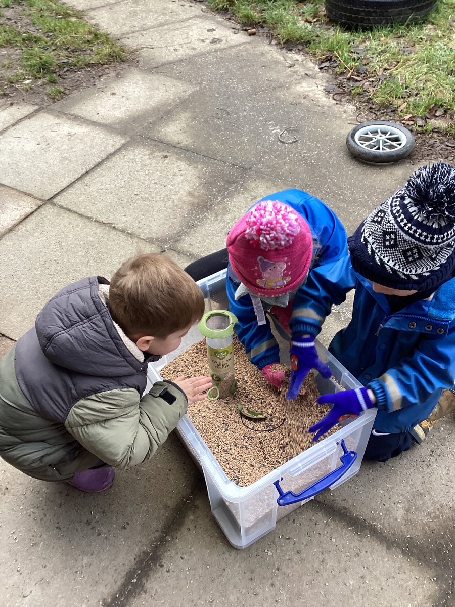 Our children participating in the Big School 
Bird Watch!