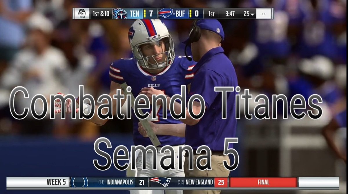 MetaGames7's tweet image. youtu.be/OaLgwJscdsc
Nuevo Video en el Canal:"Meta Games" en el que continuaremos con nuestro modo carrera como corredores de los @BuffaloBills en #MaddenNFL19 y nos enfrentaremos en la Semana 5 a los @Titans de Tennessee,Cualquier comentario estamos aquí con muchísimo gusto.