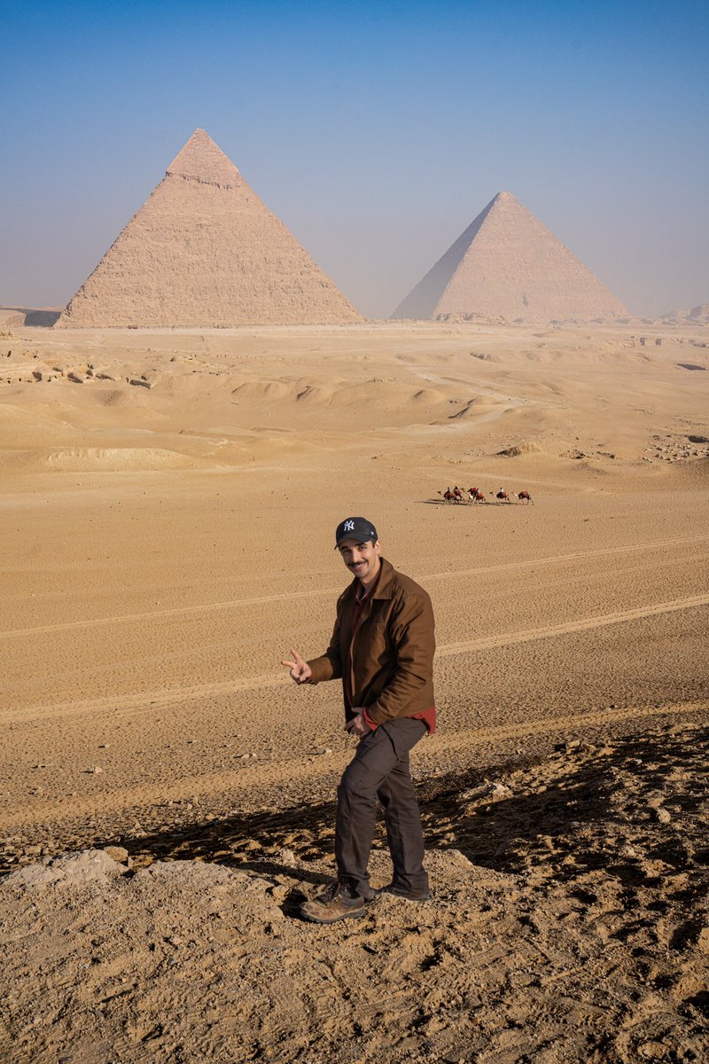 I could only fit 2 pyramids in the frame lol