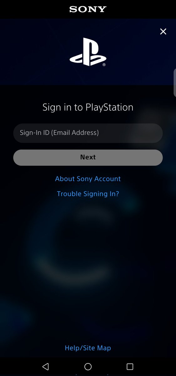 z_nyc_z's tweet image. #Playstationapp is up, Retry about 5 times to get this screen.