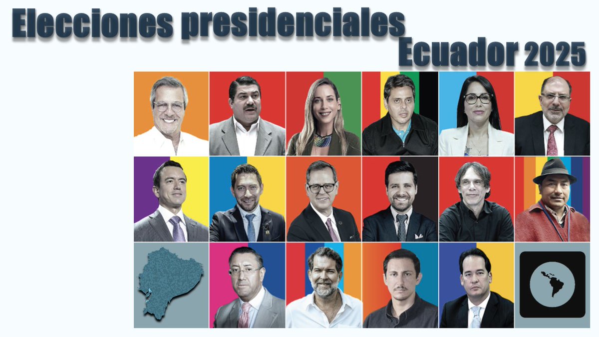 olpal_uba's tweet photo. ‼️ ELECCIONES PRESIDENCIALES 
Mañana Ecuador vota quién será su nuevo presidente 
Compartimos el análisis de @agusortiz25 y @LuisAri66978177
https://t.co/IsxsGWzeEL https://t.co/fldSnHB33W